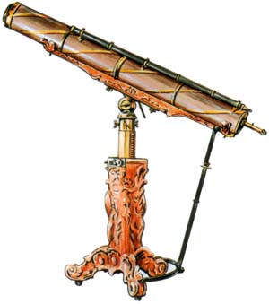 Зеркальный телескоп 1742 г.